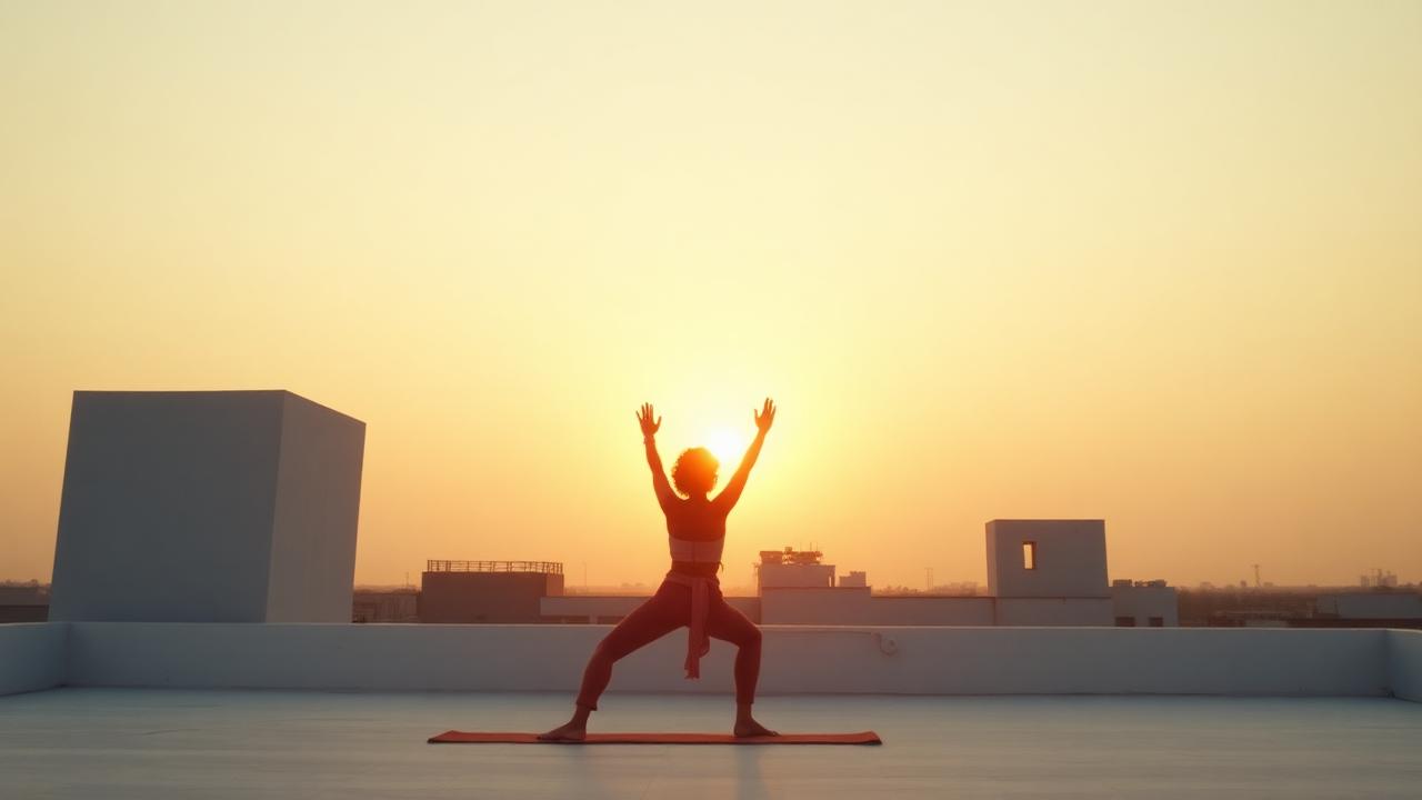 Yoga tutorial — morning routine
